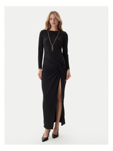 Fracomina Официална рокля FQ25WD3006W62601 Черен Slim Fit