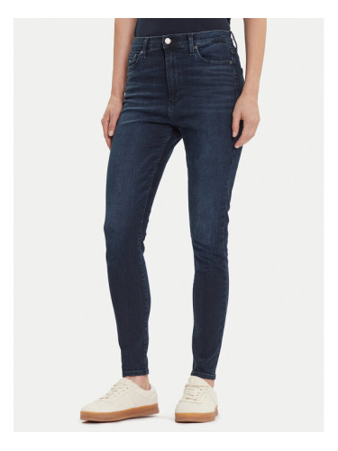 Tommy Jeans Дънки Sylvia DW0DW21823 Тъмносин Skinny Fit