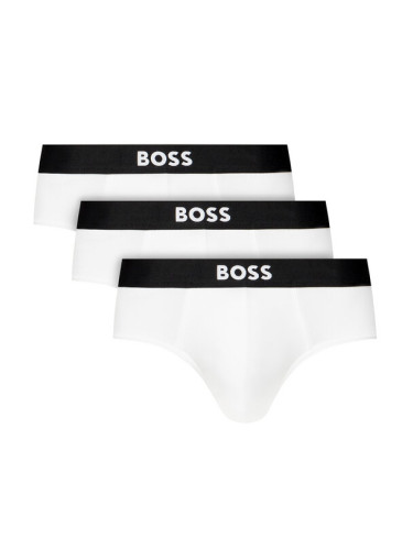 BOSS Комплект 3 чифта слипове 50546561 Бял