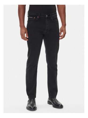 Calvin Klein Дънки LV04RD902G Черен Slim Fit