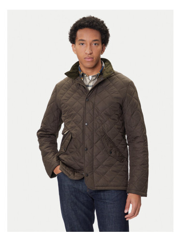 Barbour Преходно яке Chelsea MQU0006OL51 Зелен Regular Fit