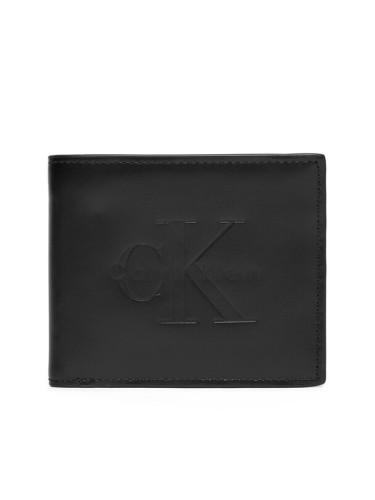 Calvin Klein Портфейл Bold Billfold LV04D1155G Черен