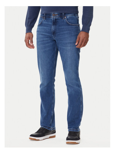 Wrangler Дънки Greensboro 112364419 Син Straight Leg