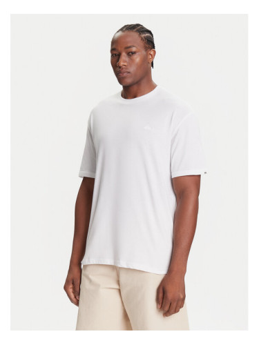 Quiksilver Тишърт EQYZT08204 Бял Regular Fit
