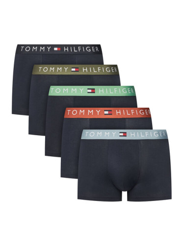 Tommy Hilfiger Комплект 5 чифта боксери UM0UM03494 Черен