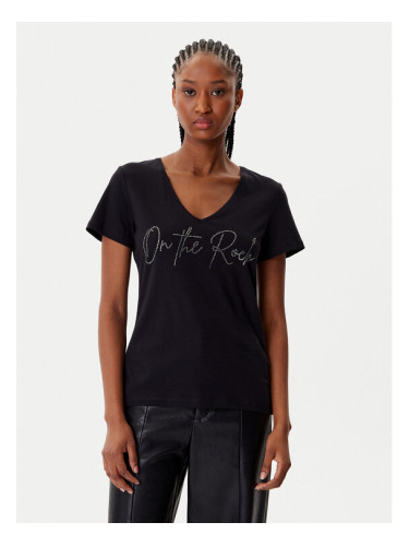 Morgan Тишърт 242-DLUCAS Черен Regular Fit