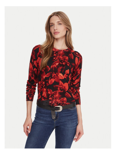 Desigual Пуловер Lund 25WWJF16 Червен Regular Fit