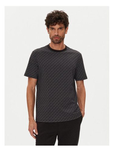 Michael Kors Тишърт CS5529A5KS Черен Regular Fit