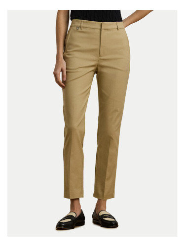 LAUREN RALPH LAUREN Текстилни панталони 200811955006 Бежов Skinny Fit