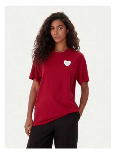 HUGO Тишърт Vintag 50551445 Червен Regular Fit