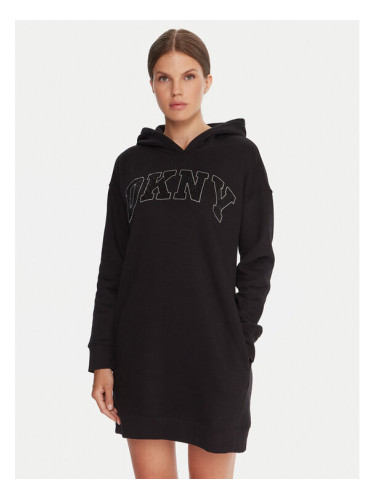 DKNY Sport Ежедневна рокля DP5D4917 Черен Regular Fit