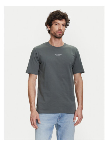 Marc O'Polo Тишърт B21 2012 51382 Зелен Regular Fit
