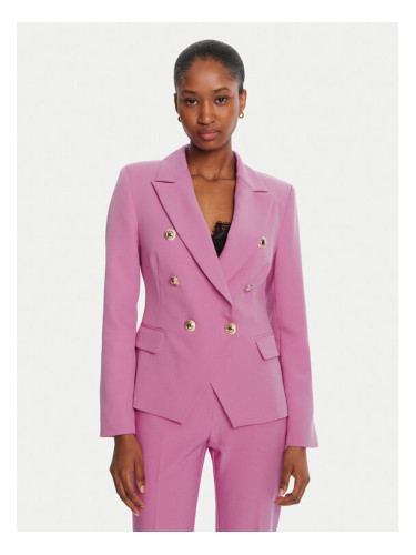 Rinascimento Сако CFC0126227003 Розов Slim Fit