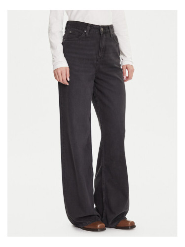 Lee Дънки Stella 112363522 Черен Wide Leg