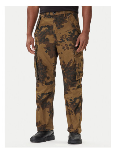 G-Star Raw Текстилни панталони R-3N D25224-D553 Зелен Straight Fit