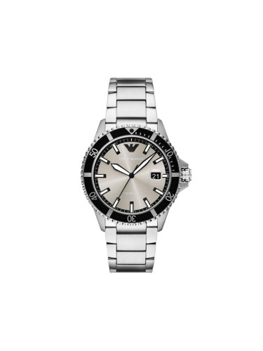 Emporio Armani Часовник World Explorer AR11683 Сребрист