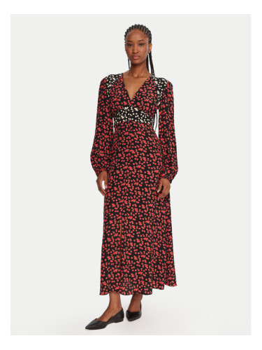 French Connection Коктейлна рокля 71ZBM Червен Regular Fit