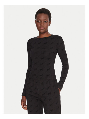 HUGO Боди Lokky 50549795 Черен Regular Fit