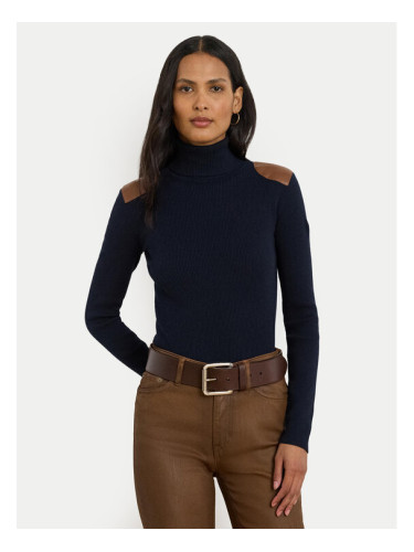 LAUREN RALPH LAUREN Поло 200951386008 Тъмносин Slim Fit