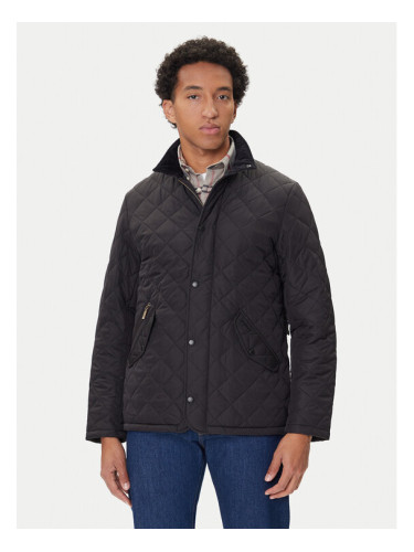 Barbour Преходно яке Chelsea MQU0006BK11 Черен Regular Fit