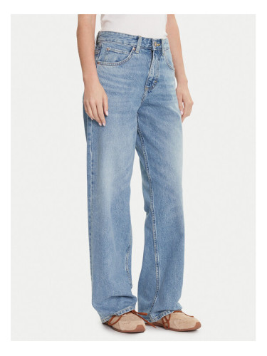 Lee Дънки Rider 112365089 Син Wide Leg