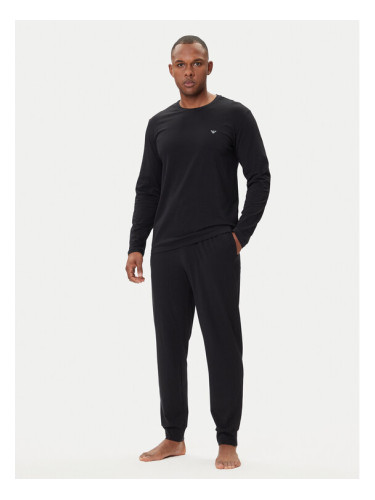 Emporio Armani Underwear Пижама EM000610 AF10776 MC108 Черен Regular Fit