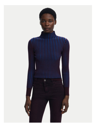 Desigual Поло Barrow 25WWJF18 Син Slim Fit