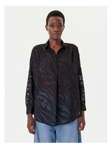 French Connection Блуза 72NZR Черен Relaxed Fit