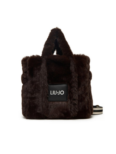 Liu Jo Дамска чанта M Tote TF5270 E0374 Кафяв