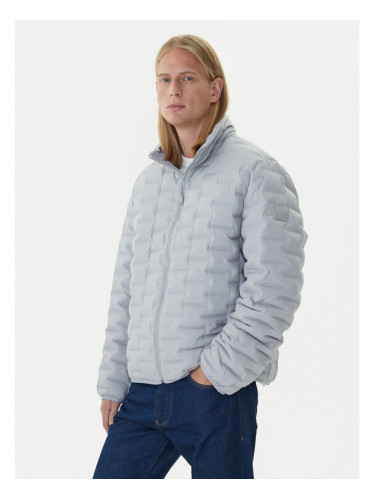 Calvin Klein Пухено яке LV04LD520G Сив Regular Fit