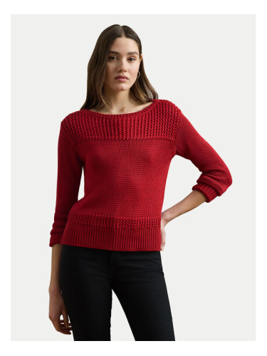 LAUREN RALPH LAUREN Пуловер 200909317006 Червен Relaxed Fit