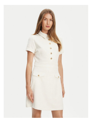 Guess Плетена рокля W5YK18 KCXO2 Екрю Regular Fit