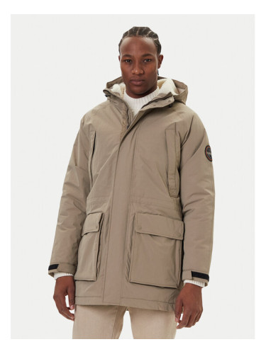 Napapijri Зимно яке A-Diries NP0A88TE Бежов Regular Fit