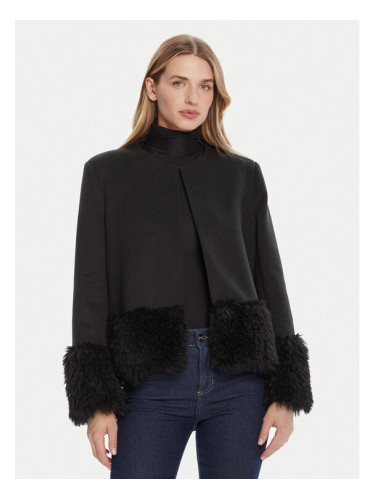 Rinascimento Преходно яке CFC0125791003 Черен Regular Fit