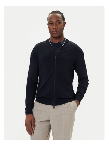 Bugatti Пуловер 7600-85570D Тъмносин Regular Fit