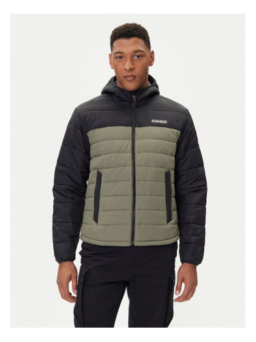 Napapijri Зимно яке A-Gesar H NP0A88U3 Зелен Regular Fit