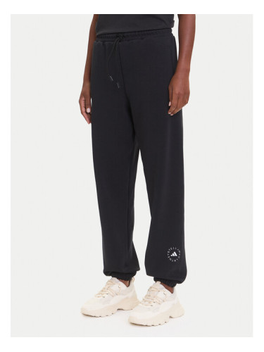 adidas by Stella McCartney Долнище анцуг IW6320 Черен Regular Fit