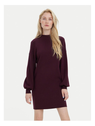 Vero Moda Плетена рокля Nancy 10249116 Виолетов Loose Fit