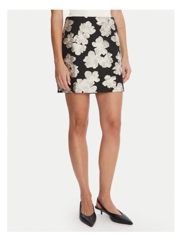 French Connection Мини пола 73ZAX Черен Slim Fit