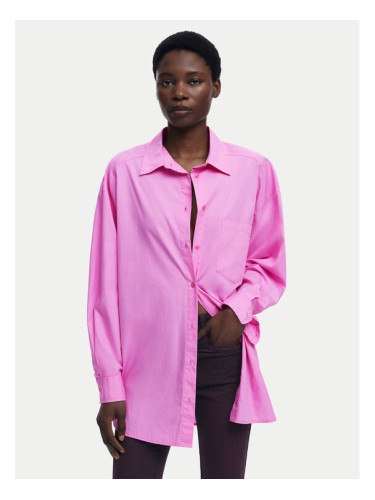 Desigual Риза Girls 25WWCW16 Розов Regular Fit