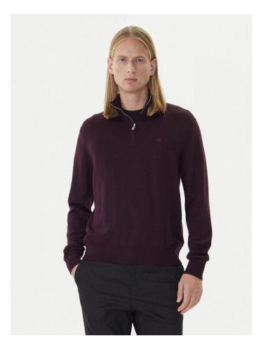 Calvin Klein Пуловер LV04LD318G Бордо Regular Fit