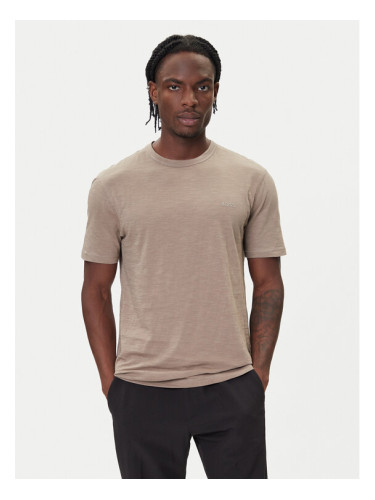 BOSS Тишърт Tegood 50508243 Бежов Regular Fit