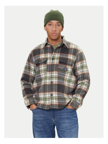 Guess Jeans Преходно яке M5BH68 WI542 Сив Regular Fit