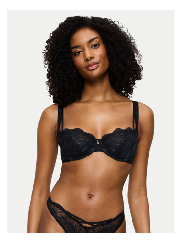 Triumph Сутиен балконет Palina Moonlight Kiss 10224870 Черен