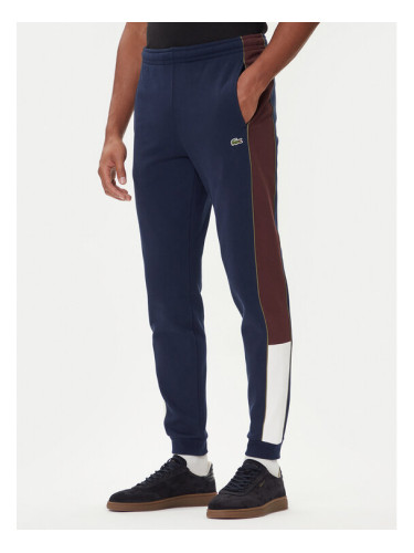 Lacoste Долнище анцуг XH5923 Тъмносин Regular Fit