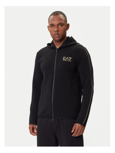 EA7 Emporio Armani Суитшърт 7M000671 AF14146 UC001 Черен Slim Fit