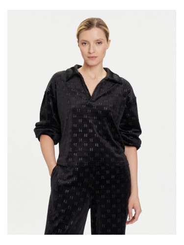 KARL LAGERFELD Блуза A4W44007 Черен Regular Fit