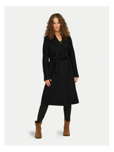 ONLY Преходно палто Alvilda 15314362 Черен Regular Fit