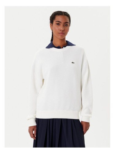 Lacoste Пуловер AF4158 Екрю Regular Fit