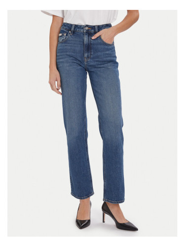 Calvin Klein Jeans Дънки LV047D743G Син Straight Fit